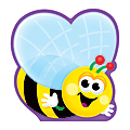 Trend Enterprises Shaped Notepads, 5" x 5", 100 Pages (50 Sheets), Bee Design, Pack Of 6 1 thumbnail image