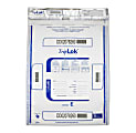 Control Group TripLOK Security Bags, 20" x 15", Clear, Pack Of 250 Bags