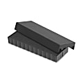 Trodat E4817 Stamp Replacement Pad - 1 Each - Black Ink - Black - Plastic