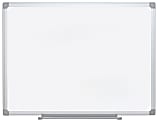 MasterVision® Earth Gold Ultra Magnetic Dry-Erase Whiteboard, 36" x 24", 45% Recycled, Aluminum Frame With Silver Finish 1 thumbnail image
