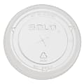 Dart SOLO Straw Slot Cold Cup Lids, Fits 9 to 20oz Cold Cups, Plastic, Clear, 100/Sleeve, 10 Sleeves/CT 1 thumbnail image