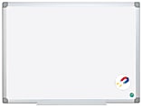 MasterVision Magnetic Gold Ultra Adjustable Mobile Dry Erase Whiteboard  Easel 65 1216 x 24 Metal Frame With Black Finish - Office Depot