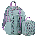 Fuel Unicorn Donut Backpack/Lunch Bag Set With 15" Laptop Pocket, Turquoise 1 thumbnail image
