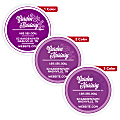 1, 2 Or 3 Color Custom Printed Labels And Stickers, Round/Circle, 3", Box Of 250 1 thumbnail image