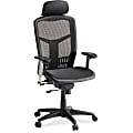 Lorell® Ergonomic Mesh High-Back Chair, Black