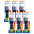 Prang Hobby Paint Brush Set, Assorted Sizes, Assorted Colors, 4 Brushes Per Set, Pack Of 6 Sets 1 thumbnail image