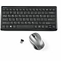 Verbatim Silent Wireless Compact Keyboard and Mouse - Wireless RF 2.40 GHz Keyboard - Wireless RF Mouse - 70739 1 thumbnail image