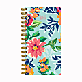 TF Publishing Small Weekly/Monthly Planner, 3-1/2" x 6-1/2", Floral, July 2021 To June 2022 