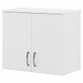 Bush® Business Furniture Universal Wall Cabinet With Doors And Shelves, White, Standard Delivery 1 thumbnail image