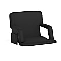 Flash Furniture Reclining Stadium Chair, Extra Wide, Black