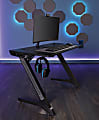 RS Gaming™ Venno 45"W Gaming Computer Desk, Black 1 thumbnail image