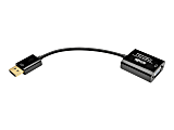 Tripp Lite DisplayPort 1.2 to VGA Active Adapter Converter M/F 6in DP to VGA 50 Pack - Video converter - DisplayPort - VGA - black - bulk (pack of 50) 1 thumbnail image