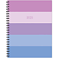 2025 Willow Creek Press Weekly/Monthly Softcover Planner, 8-1/2” x 11”, Soft Stripe, January To December, 48610 1 thumbnail image