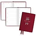 AT-A-GLANCE® Signature Collection™ Perfect-Bound 13-Month Weekly/Monthly Planner, 5 3/4" x 8 1/2", Red, January 2019 to January 2020