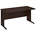 Bush Business Furniture Components Elite C Leg Desk 60"W x 30"D, Mocha Cherry, Standard Delivery