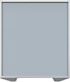 Ghent Floor Partition With Aluminum Frame, 71-7/8"H x 48"W x 2"D, Silver 1 thumbnail image
