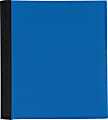 Office Depot® Brand Stellar Notebook With Spine Cover, 8-1/2" x 11", 3 Subject, College Ruled, 150 Sheets, Blue
