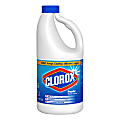 Clorox® Liquid Bleach, Regular Scent, 64 Oz Bottle, Case Of 8