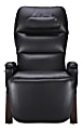 Svago Lite Zero Gravity Massage Chair, Black/Walnut Wood 1 thumbnail image