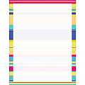 Gartner™ Studios Design Paper, 8 1/2" x 11", 60 Lb, Bright Stripes, Pack Of 100 Sheets