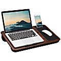 LapGear® Home Office Lap Desk, 21" x 12", Espresso Woodgrain 1 thumbnail image