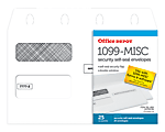 Office Depot® Brand Double-Window Self-Seal Envelopes For 1099-MISC Forms, 2014, 5 5/8" x 9", White, Pack Of 25 1 thumbnail image
