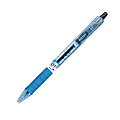 Pilot® "Bottle to Pen" B2P Gel Retractable Pens, Medium Point, 1.0 mm, 89% Recycled, Translucent Barrels, Black Ink, Pack Of 5