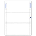 ComplyRight 1099/W-2 Blank Inkjet/Laser Tax Forms, Z-Fold, 2-Up, 8 1/2" x 11", Pack Of 500