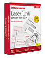 Office Depot® Brand 6-Part W-2 & 4-Part 1099 Form And LaserLink Software Sets, 2014, Pack Of 50