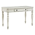 Office Star™ Country Meadows 48"W Desk, Antique White