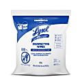 Lysol Professional Disinfecting Wipes Bucket Refill - Ready-To-Use Wipe - Lemon & Lime Blossom Scent - 800 Each - White 1 thumbnail image