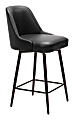Zuo Keppel Counter-Height Stool, Black/Bronze 1 thumbnail image