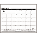 AT-A-GLANCE® Desk Pad Refill, 22" x 17", 30% Recycled, White, January-December 2017