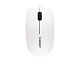 CHERRY MC 1000 - Mouse - right and left-handed - optical - 3 buttons - wired - USB - white (top), black base 1 thumbnail image