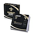 Lang Turner Licensing Boxed Daily Desk Calendar, 5-1/4" x 5-1/4", New Orleans Saints, January To December 2022