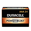 Duracell® Coppertop AAA Alkaline Batteries, Box Of 24