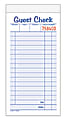 Adams® Carbonless Guest Check Pad, 2-Part, 6 7/8" x 3 3/8", White, 50 Sheets Per Pad, Pack Of 10 Pads 1 thumbnail image