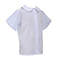 Royal Park Ladies Uniform, Short-Sleeve Peter Pan Collar Dress Shirt, X-Small, White