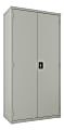 Lorell® Fortress Series Steel Wardrobe Cabinet, Light Gray