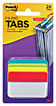 Post-it® Notes Durable Angled Hanging File Folder Tabs, 2", Pack Of 24 Tabs, Assorted Colors. 1 thumbnail image