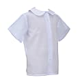 Royal Park Ladies Uniform, Short-Sleeve Peter Pan Collar Dress Shirt, Large, White
