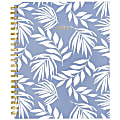 2024 Cambridge® Elena Weekly/Monthly Planner, 8-1/2" x 11", Blue Floral, January To December 2024 , 1680-905