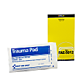 First Aid Only Trauma Pad, 5" x 9"
