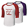 Screen-Printed Raglan Jersey T-Shirt 1 thumbnail image