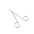 First Aid Only 4-1/2" Compact Scissors - 4.5" Overall Length - Silver - 1 Each 1 thumbnail image