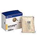 First Aid Only Triangular Sling/Bandage, 40" x 40" x 56", 2 Safety Pins/1 Bandage/Box