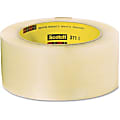 Scotch 371 Box-sealing Tape - 54.60 yd Length x 1.88" Width - 1.8 mil Thickness - 3" Core - Synthetic Rubber Resin - Polypropylene Film Backing - 36 / Carton - Clear