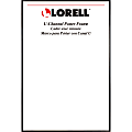 Lorell Poster Frame - 18" x 24" Frame Size - Rectangle - Horizontal, Vertical - 1 Each - Black 1 thumbnail image