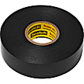 Scotch Super 33 Plus Vinyl Electrical Tape - 22 yd Length x 0.75" Width - Rubber - Vinyl Backing - 10 / Carton - Black