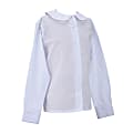 Royal Park Ladies Uniform, Long-Sleeve Peter Pan Collar Dress Shirt, X-Large, White